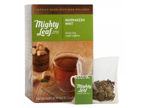 Mighty Leaf Marrakesh Mint Green Tea - Black Trident Coffee 