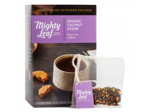 Mighty Leaf Organic Coconut Assam - Black Trident Coffee 