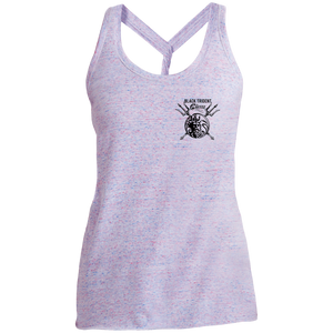 Black Trident Coffee Co.  Ladies' Cosmic Twist Back Tank