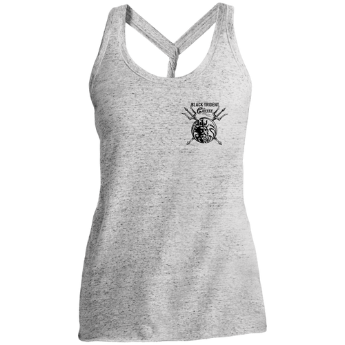 Black Trident Coffee Co.  Ladies' Cosmic Twist Back Tank