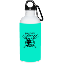 Black Trident Coffee 20 oz. Stainless Steel Water Bottle