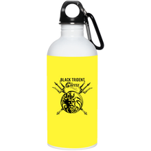 Black Trident Coffee 20 oz. Stainless Steel Water Bottle