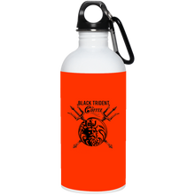 Black Trident Coffee 20 oz. Stainless Steel Water Bottle