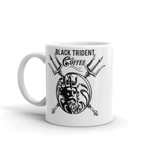 Double Black Trident 15 oz or 11 oz Mug - Black Trident Coffee 