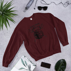 Women's Sweatshirt - Black Trident Coffee 