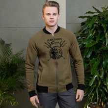 Men's Bomber Jacket - Black Trident Coffee 