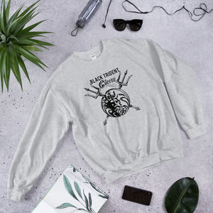 Women's Sweatshirt - Black Trident Coffee 