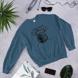 Women's Sweatshirt - Black Trident Coffee 