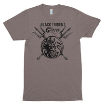 Black Trident short sleeve soft t-shirt - Black Trident Coffee 