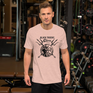 Short-Sleeve Unisex T-Shirt - Black Trident Coffee 