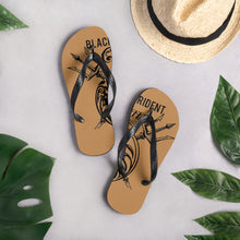 Black Trident Flip-Flops - Black Trident Coffee 